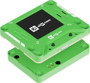 X-Origin AIPI-Lite AI Desktop Robot with Deep Conversations & Long Memory, Voice Cloning, GPT Model Access, AI Pocket Companion Customized Robot with Battery for Advisory Support (Green)