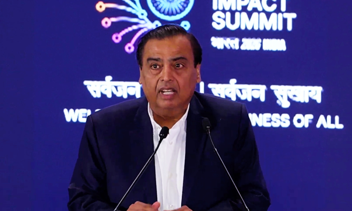 Reliance chairman and managing director Mukesh Ambani