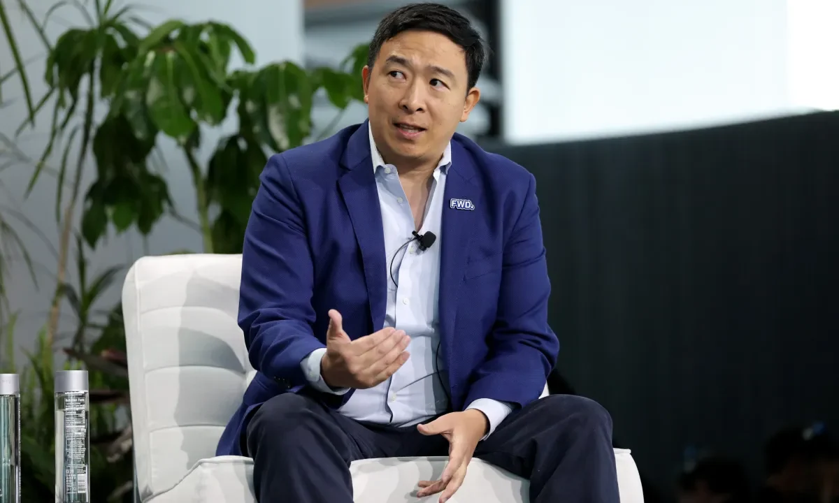 Andrew Yang thinks the next big startup opportunity is lowering the cost of living