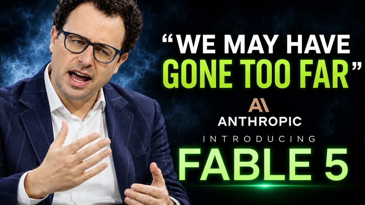 Anthropic Just Dropped Fable 5 And It’s Terrifying