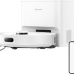 DREAME D20 Air Plus Robot Vac and Mop Combo with 20,000Pa Suction, Anti-Tangling Tech, Auto-Emptying Dock, Deep Carpet Cleaning and Smart Navigation White