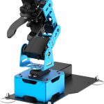 HIWONDER Raspberry Pi 5 AI Vision Robotic Arm 5 DOF Mini Programmable Desktop Robot Kit DIY Robot (Without RPi Board)