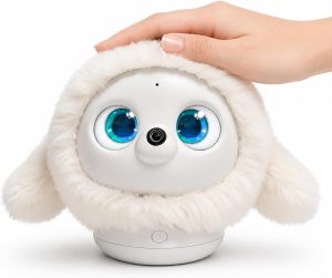 KAMOMO Companion Interactive Robot Pet, Emotional Support for Kids and Adults, AI Desk Robots, Anxiety Relief Comfort Gift
