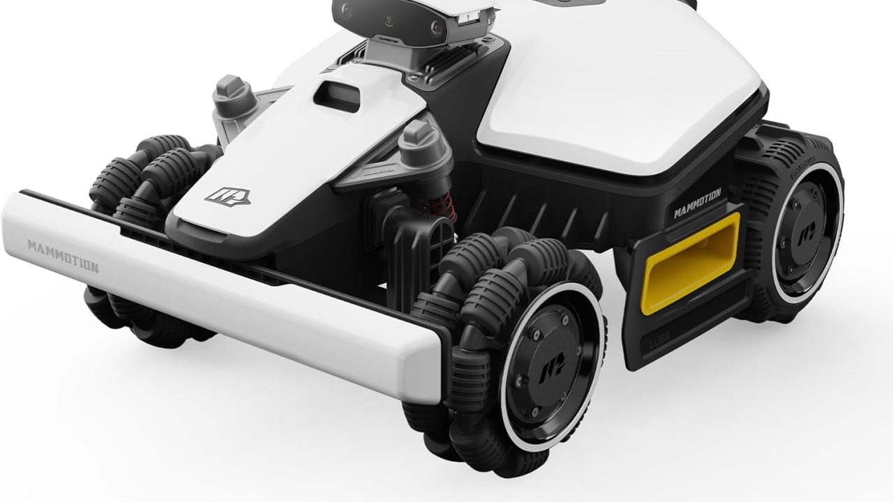 Mammotion LUBA mini AWD 800H Robot Lawn Mower, for 0.2 Acres, All-Wheel-Drive for 80% Slope, No Wire, No RTK Installation, Free NetRTK+AI Vision Positioning, Cutting Height 2.2"-4.0"