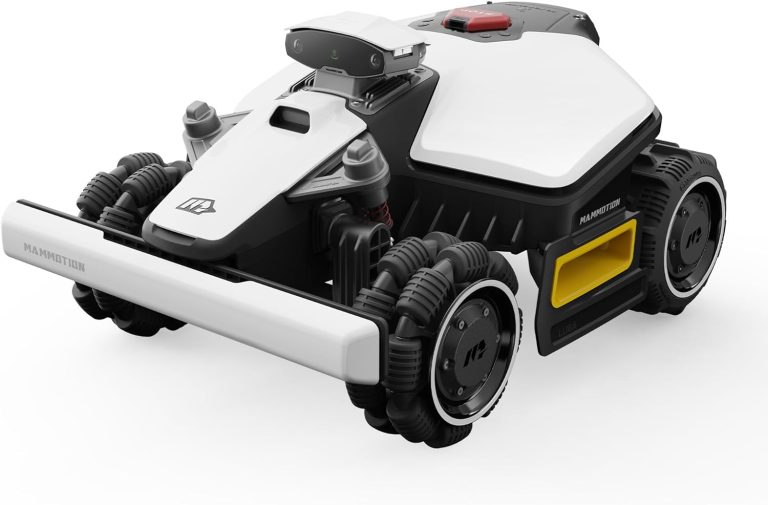 Mammotion LUBA mini AWD 800H Robot Lawn Mower, for 0.2 Acres, All-Wheel-Drive for 80% Slope, No Wire, No RTK Installation, Free NetRTK+AI Vision Positioning, Cutting Height 2.2"-4.0"