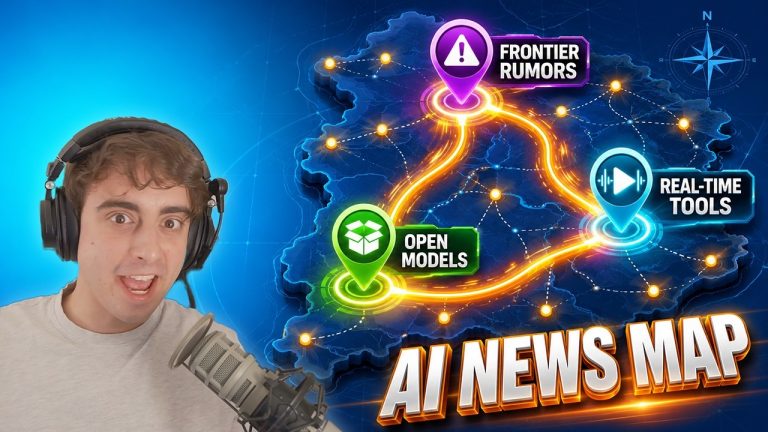 AI News Got So Wild I Had to Build a Map to Keep up!