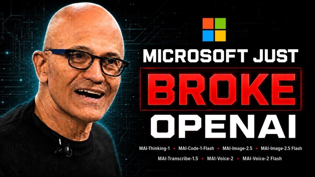 Microsoft Just Shocked The Entire AI World: 7 New AI Models