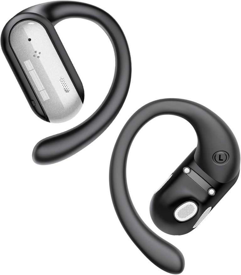 TAGRY AI Translation Earbuds Real Time 164 Languages Translator Ear Buds Audifonos Traductores Inglés Español 4-in-1 Wireless Headphones Bluetooth Earphones for Travel Business Meeting Learning Black