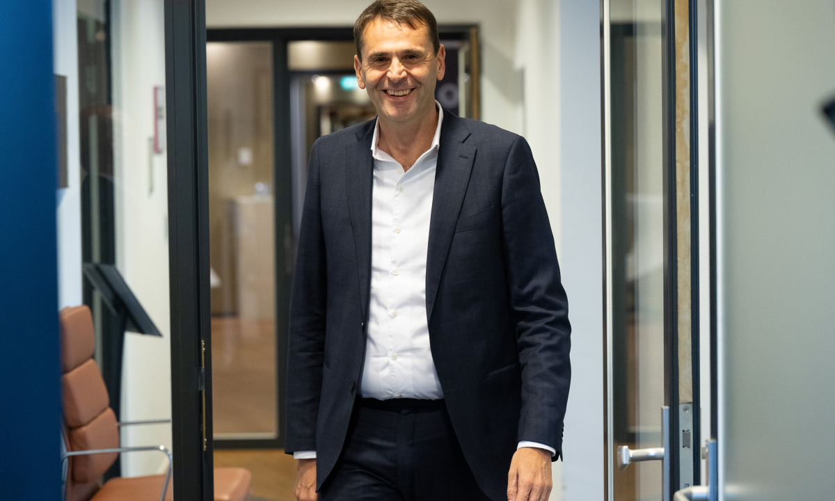 Christophe Fouquet, chief executive officer of ASML Holding NV