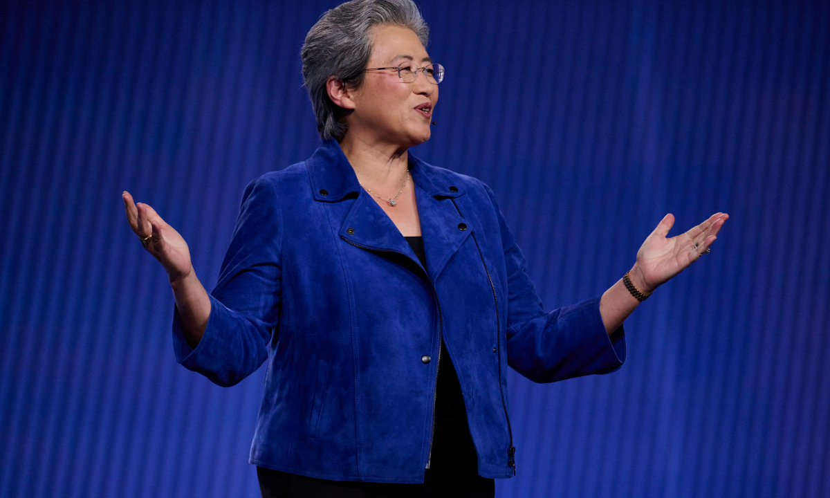 Lisa Su, chair and chief executive officer of Advanced Micro Devices Inc. (AMD)