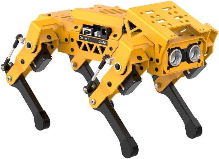 HIWONDER MechDog Robot Dog for Arduino/Scratch/Python Programming with AI Vision Voice Control Ultrasonic Sensor IMU Self-Balancing Open Source Smart AI Robot Kit for Students & Adults(Ultimate Kit)