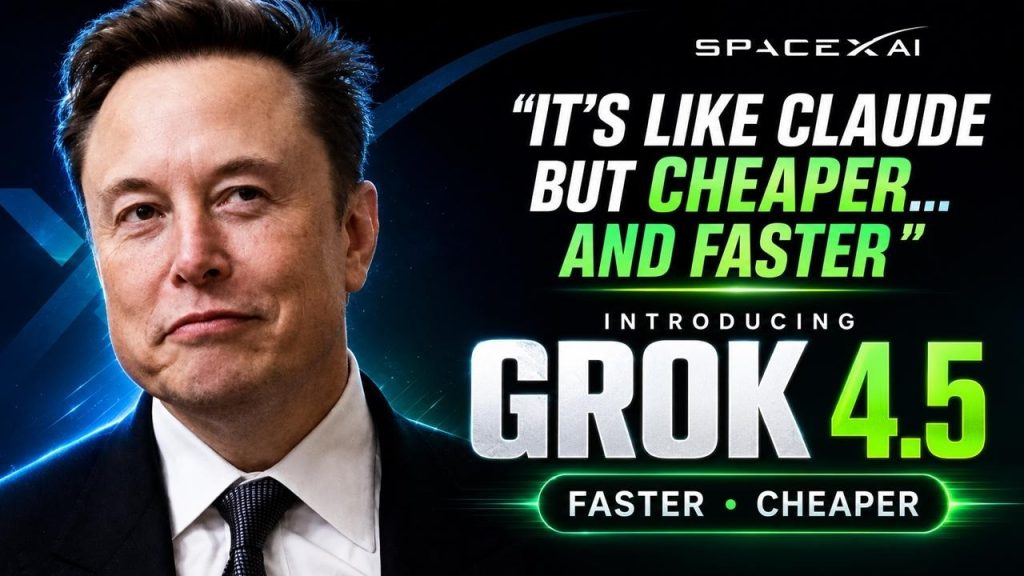 New Grok 4.5 Finally Hits Claude Hard