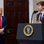 Donald Trump and Sam Altman