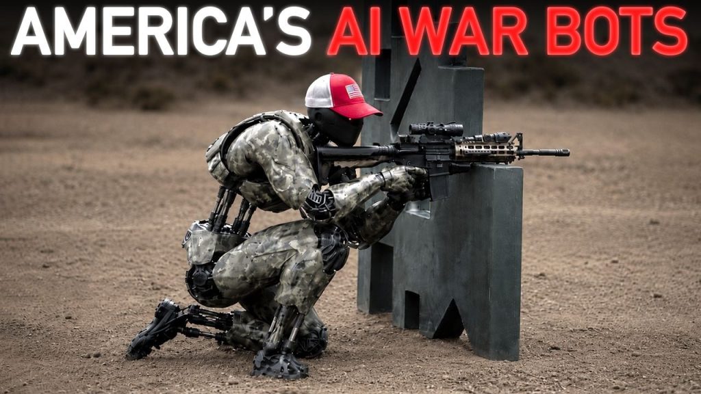 America Is Now Building Humanoid AI Robot Soldiers for War