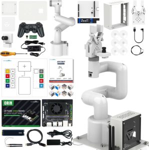 Yahboom Jetson Orin Nano Super 8GB 67Tops Robotic Arm MyCobot280 7DOF Collaborative Robot Desktop Educational Robotic Arm Python with Adaptive Gripper