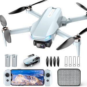 1080P Drone with Camera for Adults & Beginners, Mini Drone with 2 Batteries