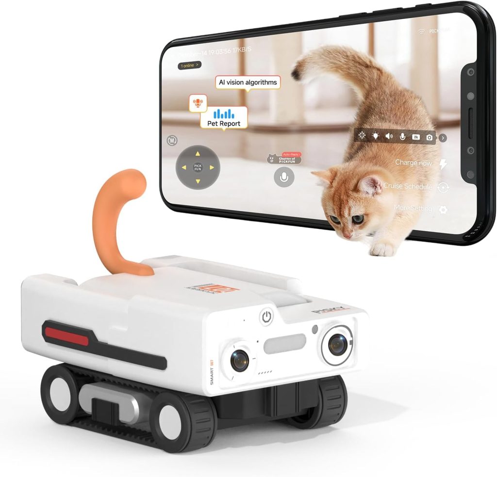 A3 AI Pet Companion Robot Pet Robot Camera Automatic Pet Tracking