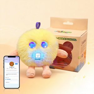 Emotional Support AI Robot Toy Companion Pet – Smart Plush Toys for Kids | Realistic Intelligent Robotic Stuffed Pets with Emo AI Technology,Gift for Boys & Girls 3-8 Years Old