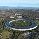 aerial of Apple Park