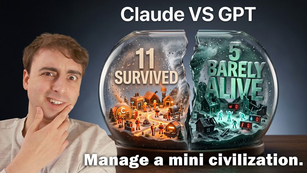 Claude & GPT-5.6 Govern the Same mini Civilization!