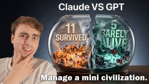 Claude & GPT-5.6 Govern the Same mini Civilization!