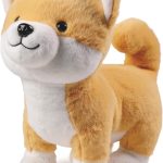 Electronic Plush Toy Dog, Jumping Barking Robot Dog for Kids | Walking Singing Dog Toy, Dancing, Spinning, Wagging Tail, Pause Anytime, Perfect Baby Gift
