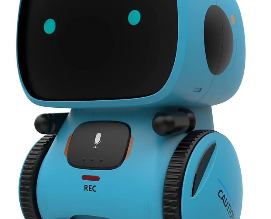 KaeKid Robots for Kids, Interactive Smart Robotic with Touch Sensor, Voice Control, Speech Recognition, Singing, Dancing, Repeating and Recording, Robot Toy for 3 4 5 6 7 8 Year Old Boys Girls