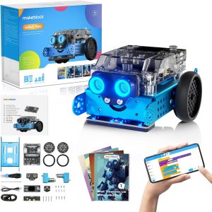 Makeblock mBot2 Coding Robot for Kids, Code Learning Support Scratch & Python Programming, Robotics Kit for Kids Ages 8-14 and up, Building STEM Robot Toys Gifts for Boys Girls | Scratch & Python Code Learning, Educational STEM Building Toy, Robotics Kit Gifts for Boys & Girls 8+