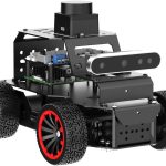 ROS2 Robot Car for RaspberryPi ChatGPT Large AI Model Programmable AI Vision Robot Ackermann Chassis SLAM Mapping Auto Driving Voice Control, Python Robotic for Adult, MentorPi A1 Standard & NO RPi