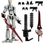 6in 3d Printed Dummy Action Figure Set, Assembly Completed T Robot 13