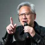 Jensen Huang took a call from Trump, and showed off something else, too
