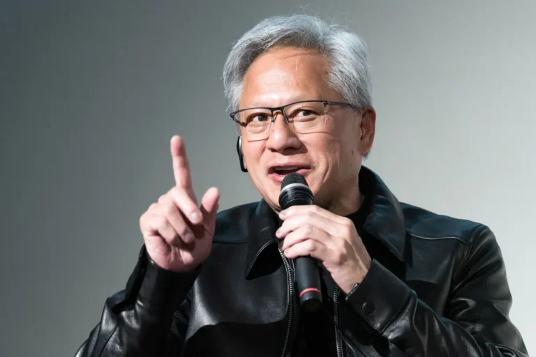 Jensen Huang took a call from Trump, and showed off something else, too