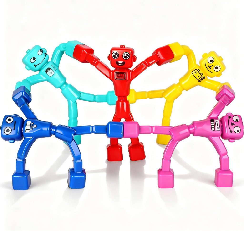 Mruikeny Magnetic Robot Men Travel Toys