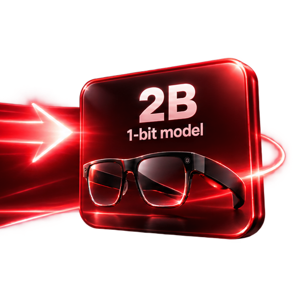 PrismML Snapdragon smart glasses