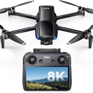 Ruko U11MINI 4K (RC3) Camera Drone for Adults with 5.5" Touchscreen Remote