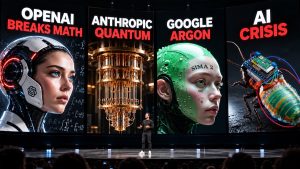 AI Exploded Again: AI Singularity, Anthropic Quantum, OpenAI Breaks Math, Google Argon...