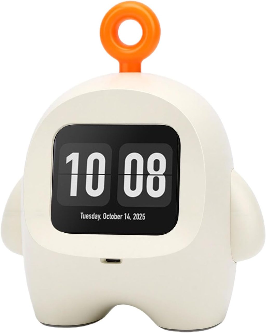 AUNMAS AI Robot, Voice Chat Companion with Multilingual Learning 37 Languages, Interactive Games Brain Teasers, Portable Pendant Design for Kids Boys Girls (White)
