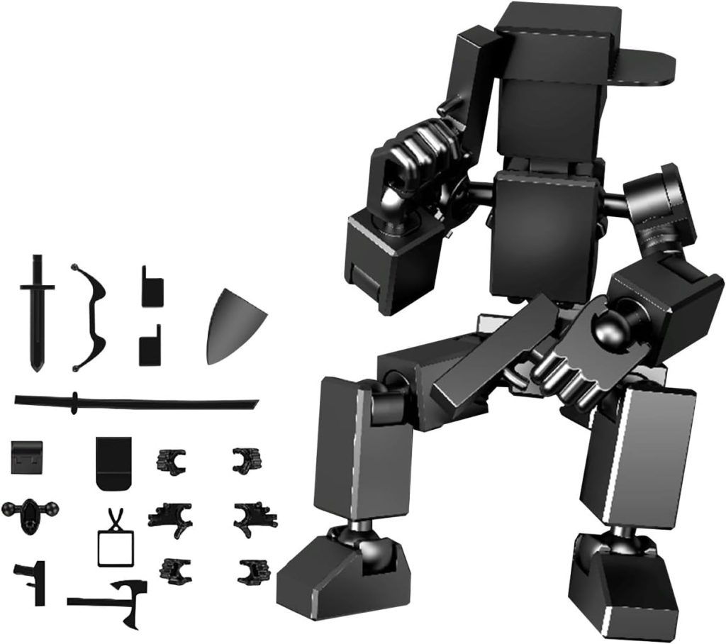 Mini Titan 13 Action s Hip Hop Dummy Robot Action Toys Stick Multi Joints Movable Desktop Decoration