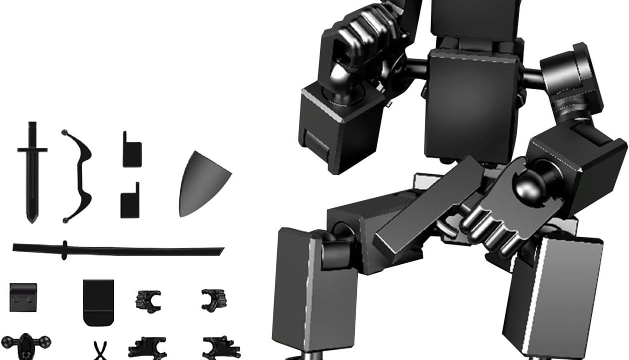 Mini Titan 13 Action s Hip Hop Dummy Robot Action Toys Stick Multi Joints Movable Desktop Decoration
