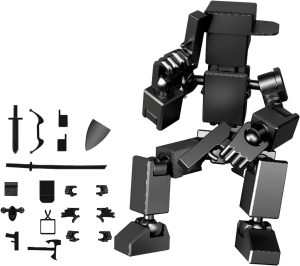 Mini Titan 13 Action s Hip Hop Dummy Robot Action Toys Stick Multi Joints Movable Desktop Decoration
