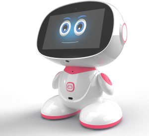 Misa 2: Playful Learning STEM Robot | Programmable, Voice-Activated AI Tutor, Autonomous, Educational Games, Smart AI Skills, Translation, Best Birthday Gift for 5 6 7 8 9 Boys and Girls (Rose Petal)