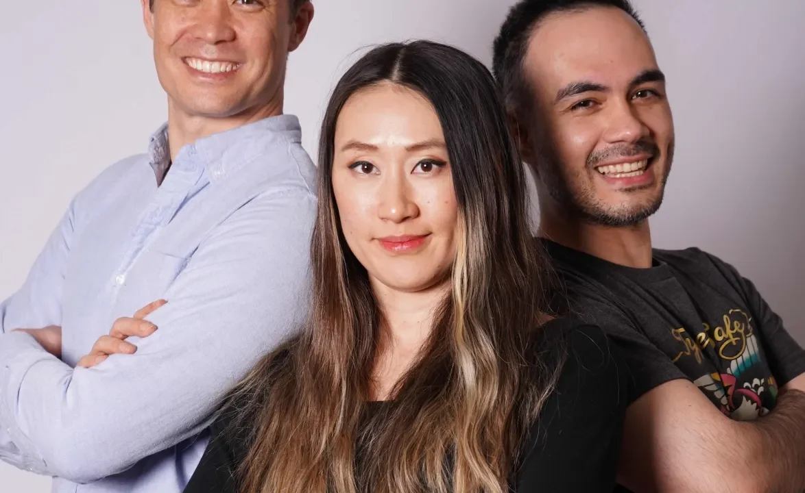 TypeSafe AI co-founders Erik Gafni, Sasha Sheng, and Diogo Almeida.