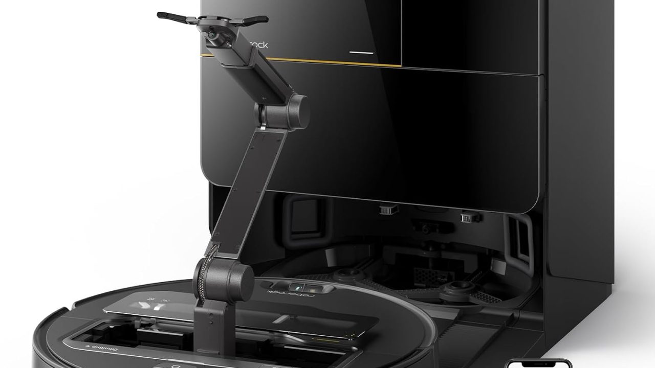 roborock Saros Z70 Robot Vacuum and Mop, OmniGrip Arm, AI-Powered, 22,000Pa