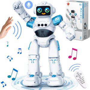 VATOS Robot Toys for Kids - Smart Talking Voice Remote Control Robot